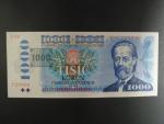 1000 Kč 1985 s. U 16, kolek tištěný, Baj. CZ 3b, Pi. 3