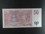50 Kč 1997 s. E 46, Baj. CZ 17, Pi. 17