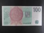 100 Kč 1997 s. E 22, Baj. CZ 18, Pi. 18 
