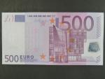 500 Euro 2002 s.N, Rakousko, podpis Mario Draghi, F008 tiskárna Österreichische Banknoten und Sicherheitsdruck, Rakousko