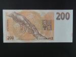 200 Kč 1993 s. A 42 proužek Kčs, Baj. CZ 6a, Pi. 6a