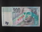 200 Sk 31.3.1999 serie E 00000000, anulát číslo 0696 s přetiskem VZOR, Ba. SK 13a, Pi. 30s