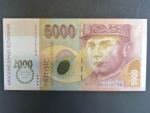 5000 Sk 3.4. s. A (2000), přítisk Bi-milénium, Ba. SK 11b, Pi. 40