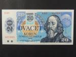 20 Sk/Kčs 1988 s. E 07, kolkovaná, Ba. SK 1, Pi. 15