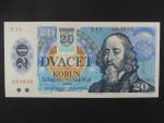 20 Sk/Kčs 1988 s. E 11, kolkovaná, Ba. SK 1, Pi. 15