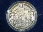 Ag medaile - In memoriam Roi Baudouin, Ag 0,925, 11,5 g, průměr 30mm, náklad 7500ks, certifikát, etue