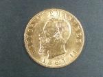 Itálie, Vittorio Emanuele II. - 20 Lire 1863