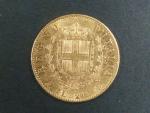 Itálie, Vittorio Emanuele II. - 20 Lire 1873