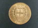 Itálie, Vittorio Emanuele II. - 20 Lire 1874
