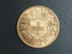Švýcarsko - 20 Frank 1902 B, 6,451g, Au 0.900