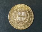 Itálie - Sardínie, Vittorio Emanuelle II. - 20 Lire 1851