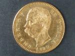 Itálie, Umberto I. - 20 Lire 1890