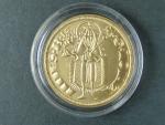 2006, Česká mincovna, zlatá medaile Florén Jana Lucemburského., Au 0,986, 3,49g, náklad 500 ks, etue, certifikát