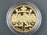 1996, Česká mincovna, zlatá medaile 2 Dukát 1996, Au 0,999,9, 7,78g, náklad 500 ks, etue