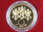 2010, Česká mincovna, zlatá medaile Dukát k narození dítěte 2010, Au 0,986,1, 3,49g, náklad 1000 ks, etue, certifikát