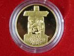 2010, Česká mincovna, zlatá medaile OH Vancouver, Au 0,999,9, 7,78g, náklad 500 ks, etue