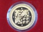 2000, Česká mincovna, zlatá medaile 5 Dukát 2000, Au 0,999,9, 15,56g, náklad 300 ks, etue, certifikát