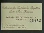 Dukátová medaile Oživení kremnického baníctva, raženo v Kremnici 1971, Au 986/1000, certifikát, originální balení