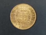 Itálie, Vittorio Emanuele II. - 20 Lire 1865