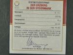 Rakousko 10 EUR 2010 Der Erzberg in der Steiermark