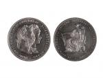 pamětní 2 Florin 1879, na stříbrnou svatbu Františka Josefa I.