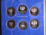 Německo, sada 6 ks.10 EUR 2009