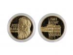 2008, Česká mincovna, Zbyněk Fojtů - zlatá medaile Josef Hlávka, Au 0,999, 15,56g (1/2 UNZ), průměr 28mm, náklad 200 ks číslovaná na hraně č. 152, etue, certifikát