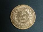 20 Frank 1896 A