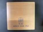Sada mincí ČSSR 1963, náklad 350ks, číslované, 1 Kčs Ag 925/1000, 7,9g