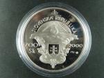 200 Sk 2000, J. Fándly 250.výročí narození, etue, certifikát