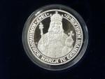 medaile 660.let od korunovace Karla IV. českým králem, Ag 999, 31,1g, průměr 37mm, 3500ks