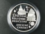 10 Euro 2010 Dřevěné chrámy v slovenské části karpatského oblouku