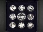 Sada stříbrných pamětních mincí 1998 s motivem historické mince Austrálie