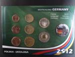 Německo  sada k ME ve fotbale 2012 - různé ročníky