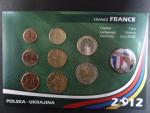 Francie  sada k ME ve fotbale 2012 - různé ročníky