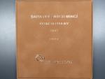 sada 2007 + Ag 5 h 1924 PROOF semišový obal