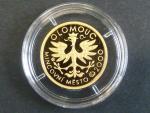 2000, pamětní medaile s motivem 10 haléřů, Au 999,9, 5g, náklad 500ks, certifikát, kvalita proof