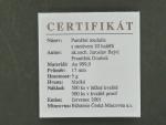 2001, pamětní medaile s motivem 20 haléřů, Au 999,9, 5g, náklad 500ks, certifikát, kvalita proof