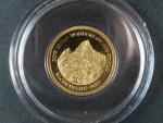 10 Dollars 2009 Machu Picchu, Au 999/1000, 1g, náklad 7000 ks, průměr 13,92 mm, certifikát