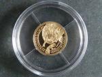 zlatá medaile z cyklu 100 Euro - Evropa, Au 0,585,9, 0,50g, etue, certifikát