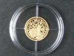 zlatá medaile z cyklu Největší Češi - Jiří z Poděbrad, Au 0,585,9, 0,50g, etue