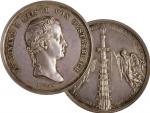 Ferdinand V. 1835-1848 - AR medaile výstavba věže chrámu sv. Štěpána, sign. Roth, pr. 47 mm