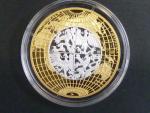 2005, Česká mincovna, zlatá medaile 60.výročí OSN, Au/AG 0,999,9, 11,57/3,4g, náklad 100 ks, č. 94