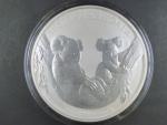 30 Dollars - 1 Kg Ag - Koala 2011, kvalita proof, Ag 999/1000, 1000g, etue