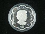 15 Dollars 2010 Lunární kalendář - Rok tygra, 26,29g  Ag 925