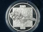 pamětní medaile 2018 Vznik Československa, 1 OZ Ag 999, 31,1 g, náklad 1000 ks, etue, certifikát
