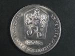 100 Kčs 1981 20.výročí 1. letu do vesmíru