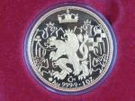 1997, Česká mincovna, zlatá medaile 10 Dukát 1997, Au 0,999, 31,11g, etue, certifikát