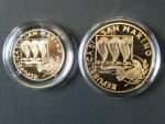 20 + 50 Euro 2005 International Day of Peace,. Au 0,900, 6,45g + 16,13g, 3914ks