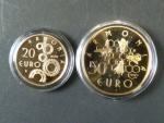 20 + 50 Euro 2007, Au 0,900, 6,45g + 16,13g, 2105ks